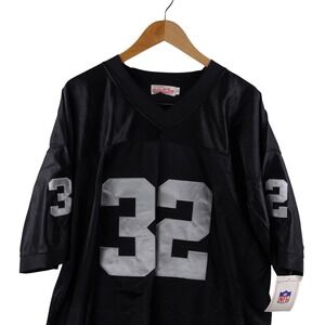 NEW Mitchell & Ness Marcus Allen LA Raiders 1984 Throwback Jersey Black Size 52